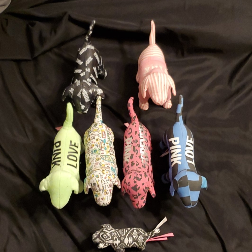 Lot of 7 Victoria Secret Pink 9 in Dogs and Puppy